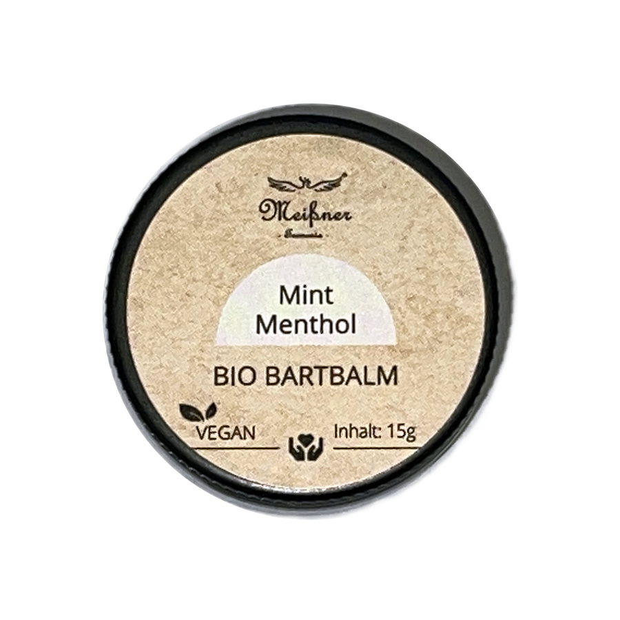 Bartbalm Mint Menthol von oben