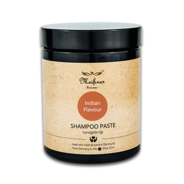 Shampoo Paste Indian-Flavour, 180ml, Braunglastiegel
