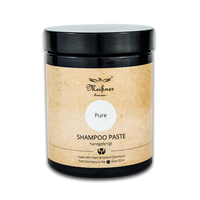 Shampoo Paste Pure, 180ml, Braunglastiegel