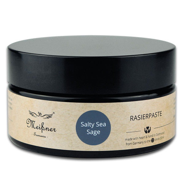 Salty-Sea-Sage Rasierpaste 200ml Violetglastiegel